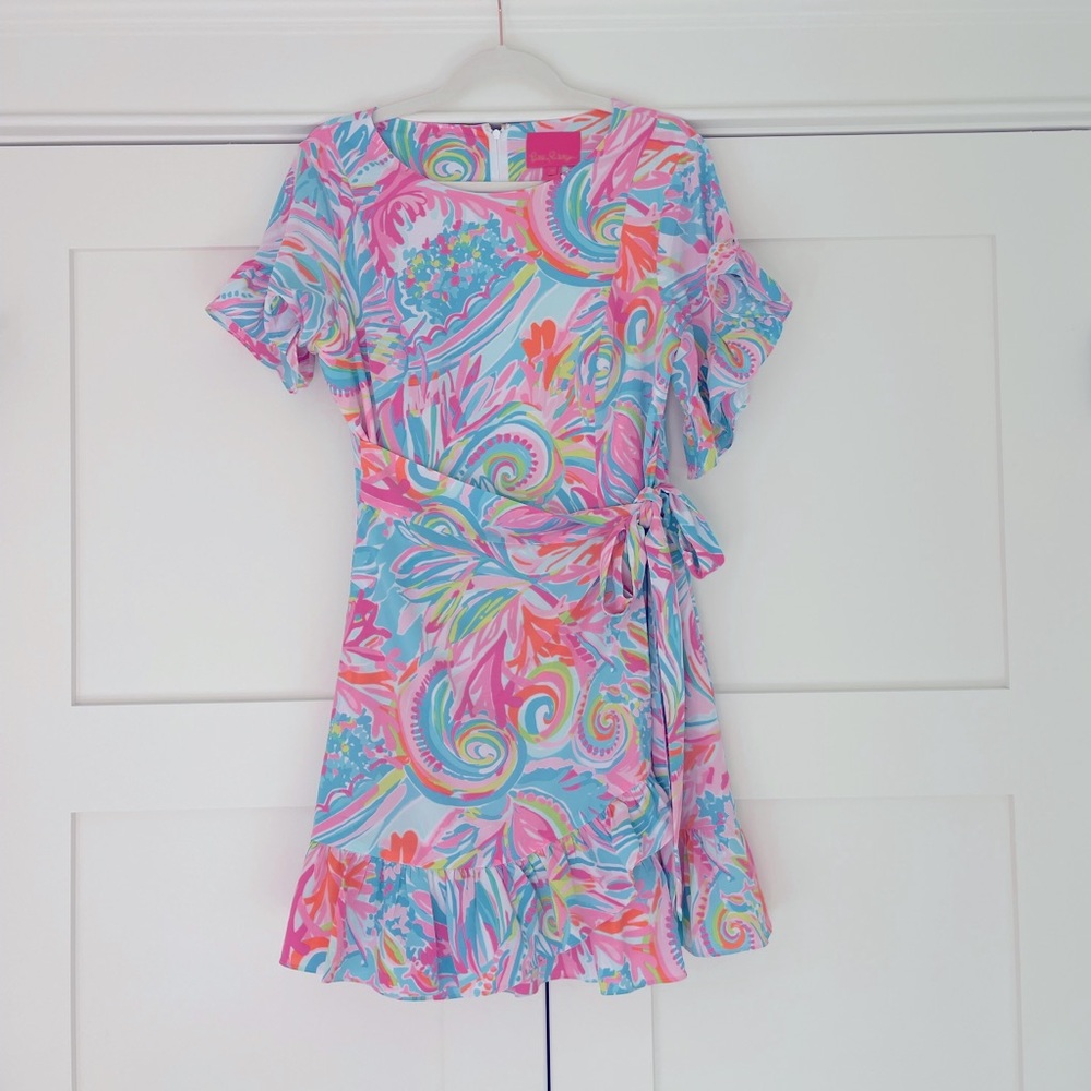 Womens Lilly Pulitzer Wrap Dress
